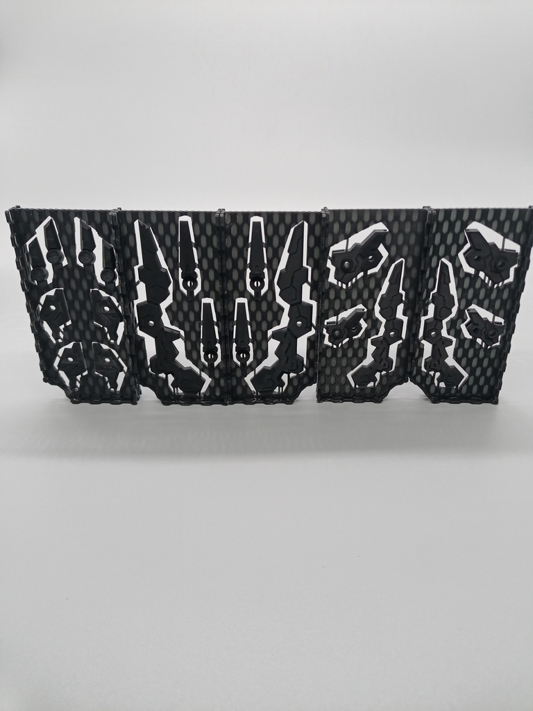 NO.015 メガミデバイス等対応 MCWウィングType.Ⅰ 3dプリンター出力品ガレージキット