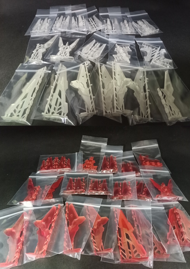 NO.015 メガミデバイス等対応 MCWウィングType.Ⅰ 3dプリンター出力品ガレージキット