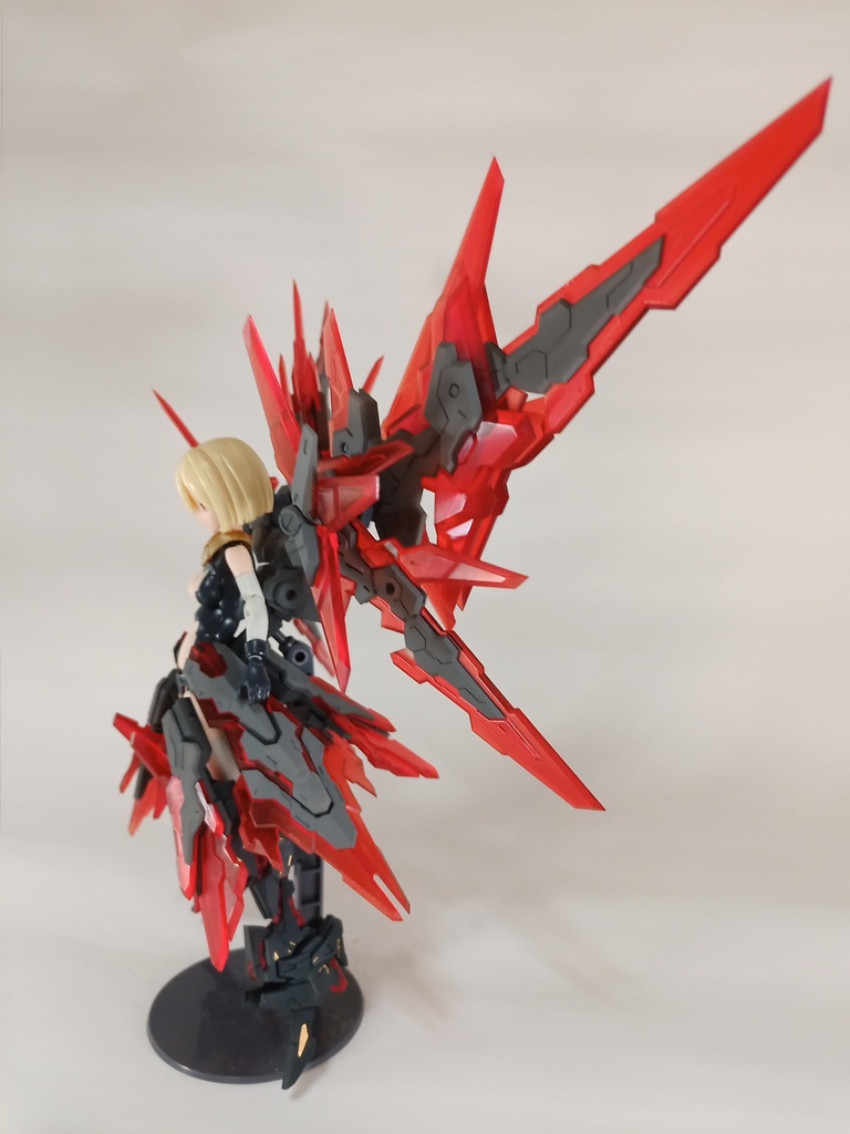 NO.015 メガミデバイス等対応 MCWウィングType.Ⅰ 3dプリンター出力品ガレージキット