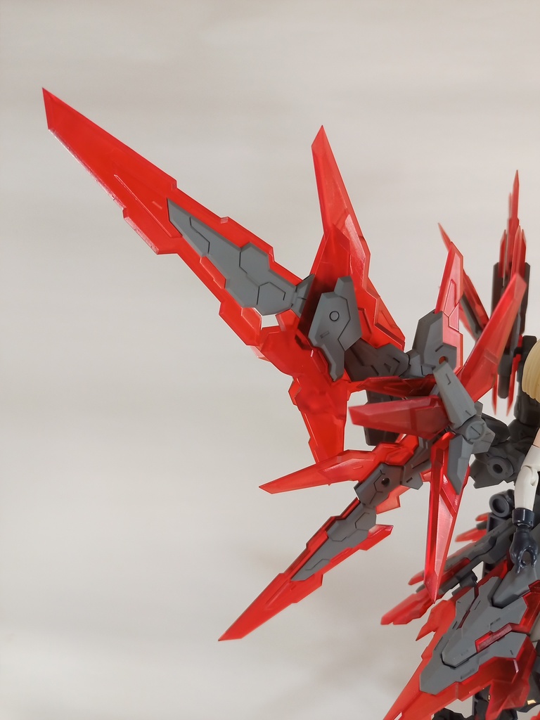 NO.015 メガミデバイス等対応 MCWウィングType.Ⅰ 3dプリンター出力品ガレージキット