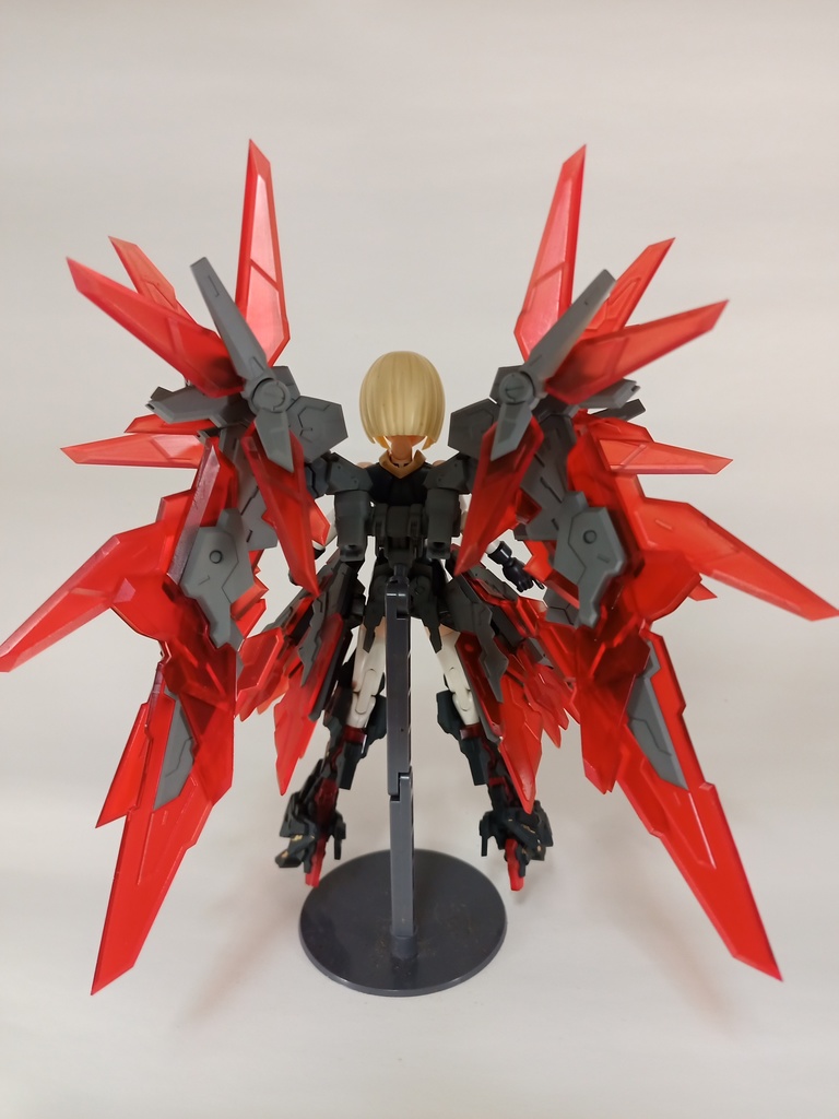 NO.015 メガミデバイス等対応 MCWウィングType.Ⅰ 3dプリンター出力品ガレージキット