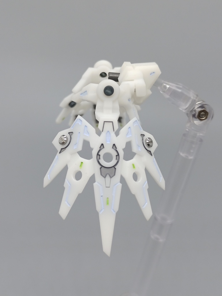 No.019 メガミデバイス等対応 ライトスカートアーマー&ソードビット 3dプリンター出力品ガレージキット