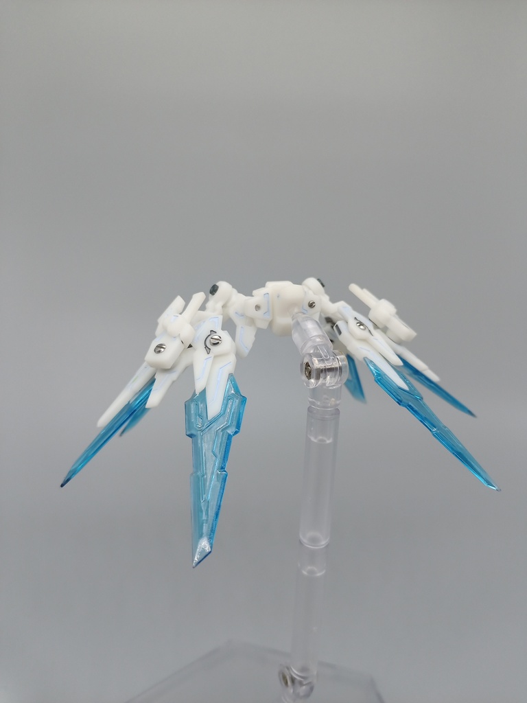 No.019 メガミデバイス等対応 ライトスカートアーマー&ソードビット 3dプリンター出力品ガレージキット