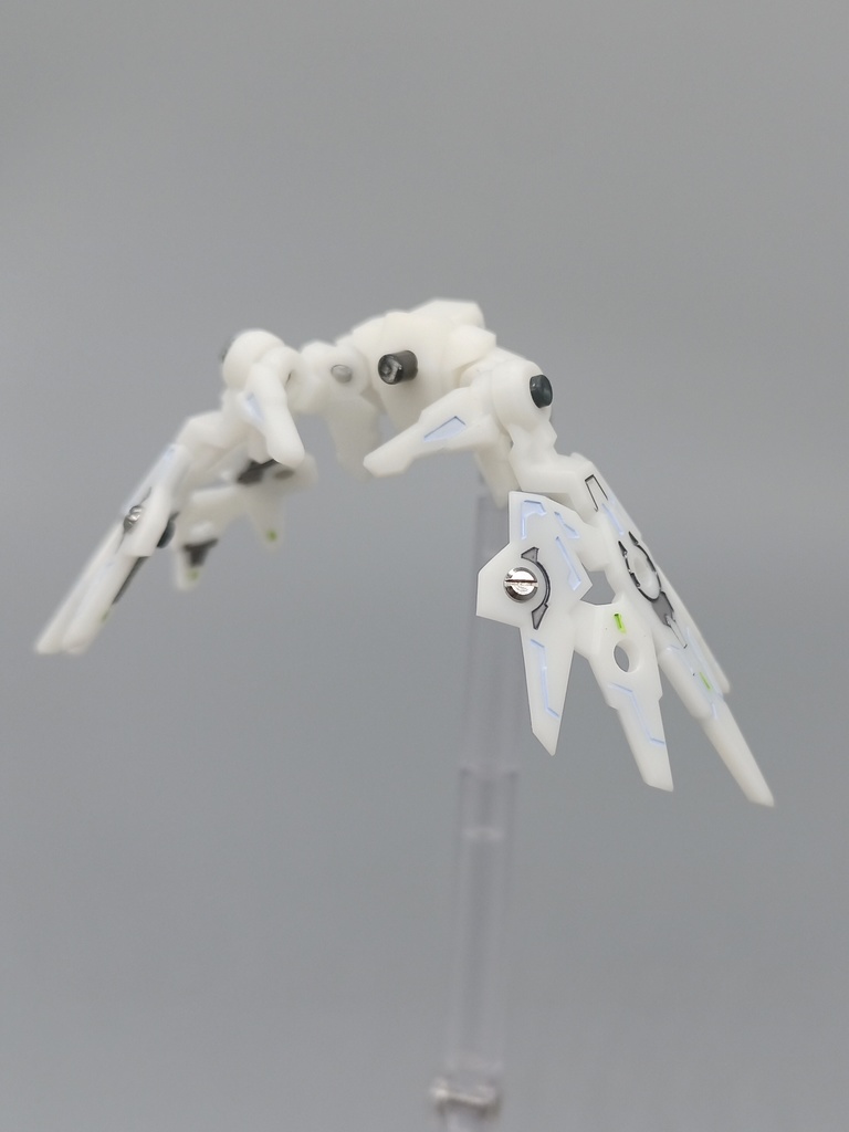 No.019 メガミデバイス等対応 ライトスカートアーマー&ソードビット 3dプリンター出力品ガレージキット