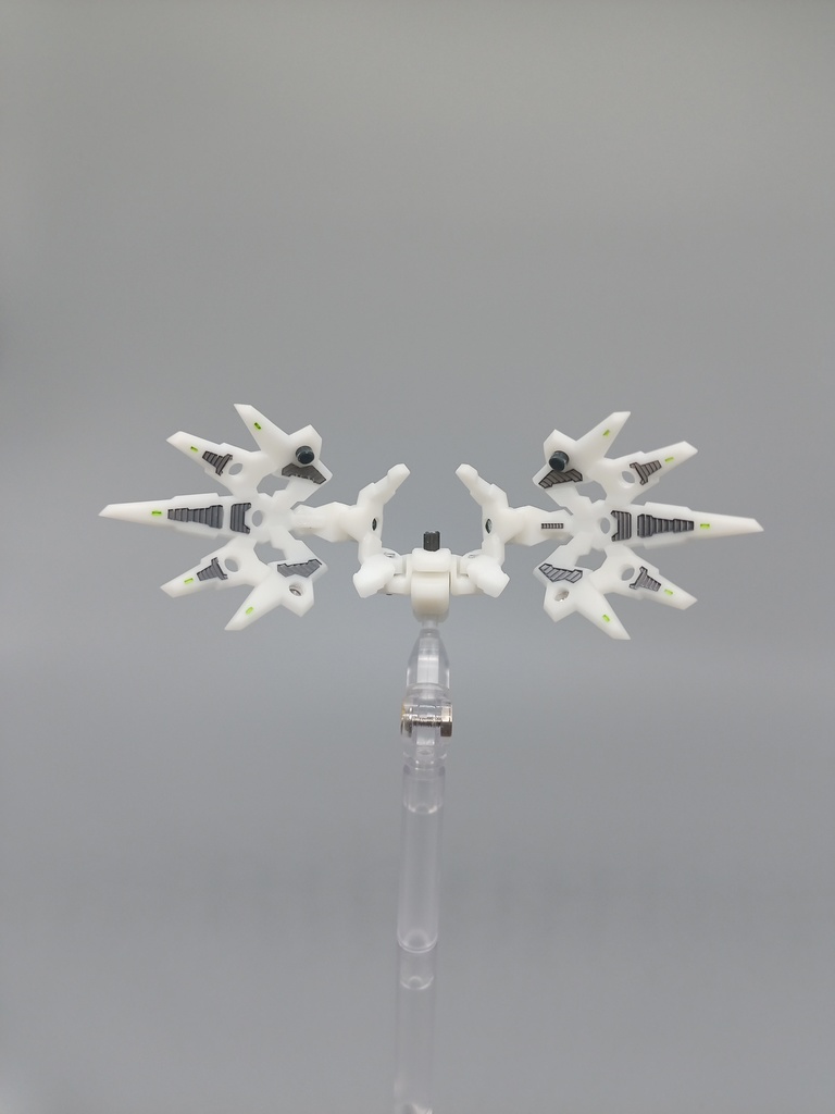 No.019 メガミデバイス等対応 ライトスカートアーマー&ソードビット 3dプリンター出力品ガレージキット