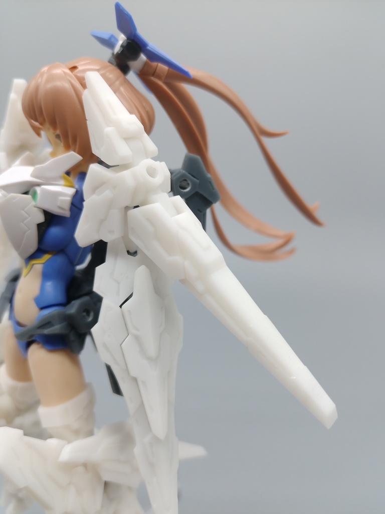 No.023 メガミデバイス等対応 MCWベーシックフレーム対応ブーストアーマーType.S 3dプリンター出力品ガレージキット