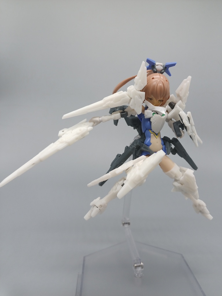 No.023 メガミデバイス等対応 MCWベーシックフレーム対応ブーストアーマーType.S 3dプリンター出力品ガレージキット