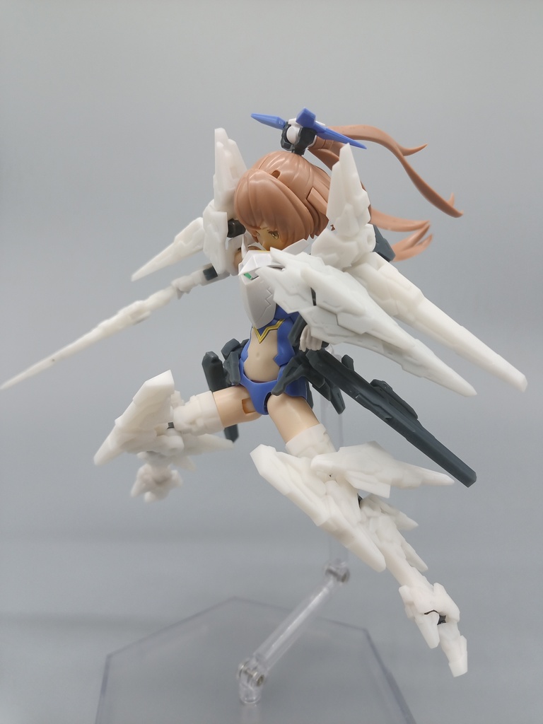 No.023 メガミデバイス等対応 MCWベーシックフレーム対応ブーストアーマーType.S 3dプリンター出力品ガレージキット