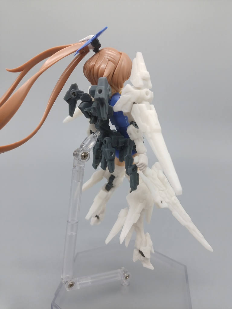 No.023 メガミデバイス等対応 MCWベーシックフレーム対応ブーストアーマーType.S 3dプリンター出力品ガレージキット
