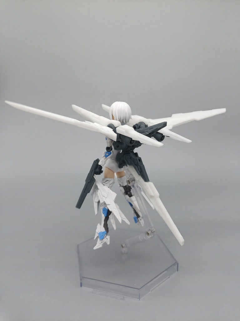 No.026 メガミデバイス等対応 MCWマルチブースターオプションウィングキャノン 3dプリンター出力品ガレージキット