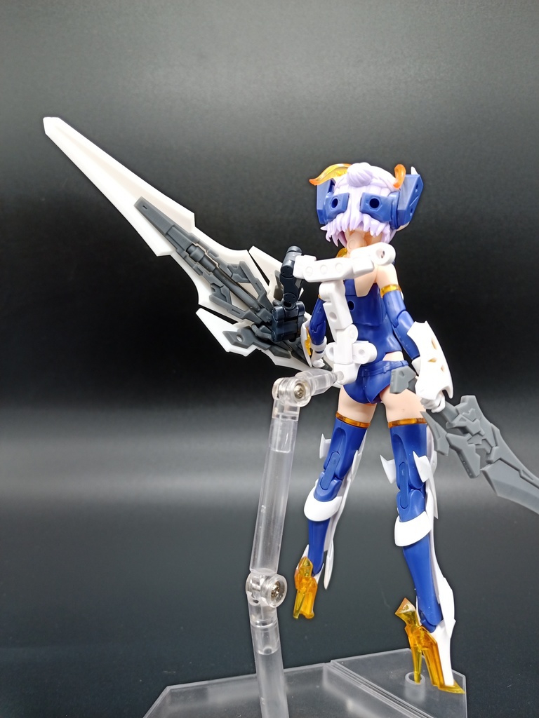 No.035 メガミデバイス等対応 シールドバインダーType.Ⅱ 3dプリンター出力品ガレージキット