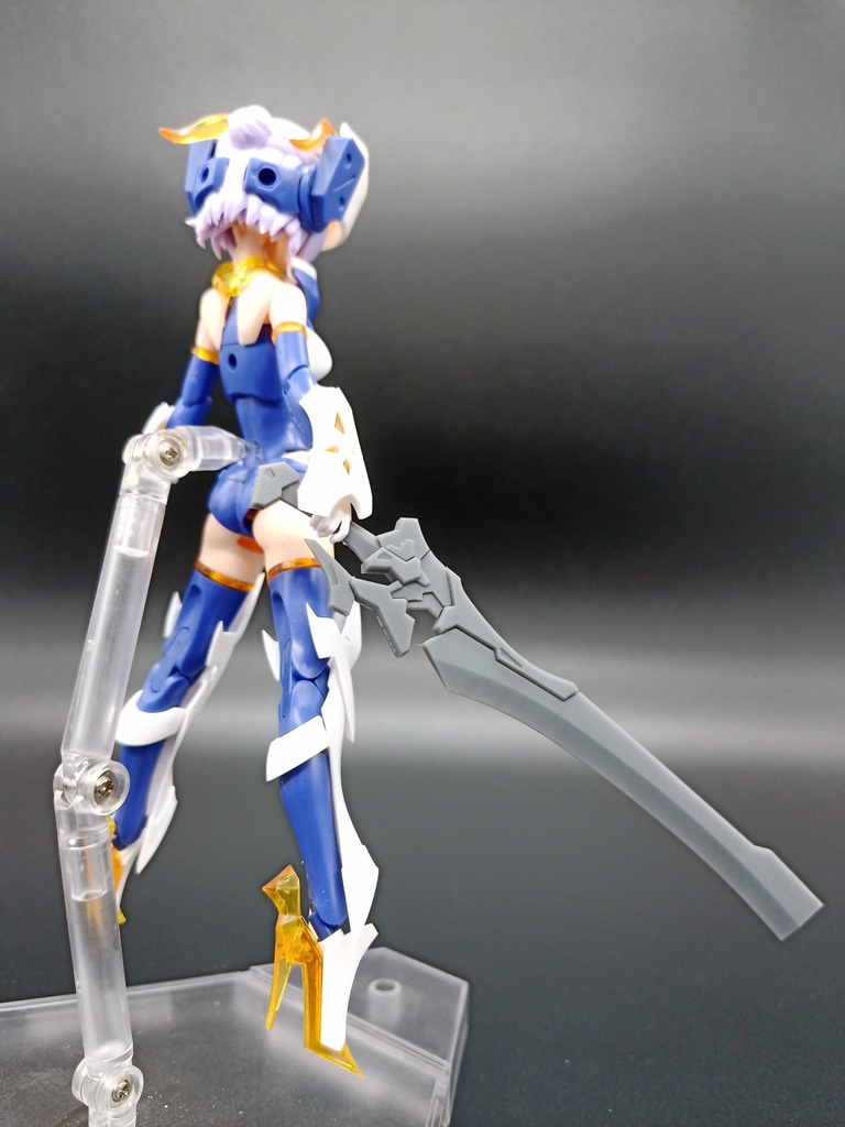 No.036 メガミデバイス等対応 ツインマチェット 3dプリンター出力品ガレージキット