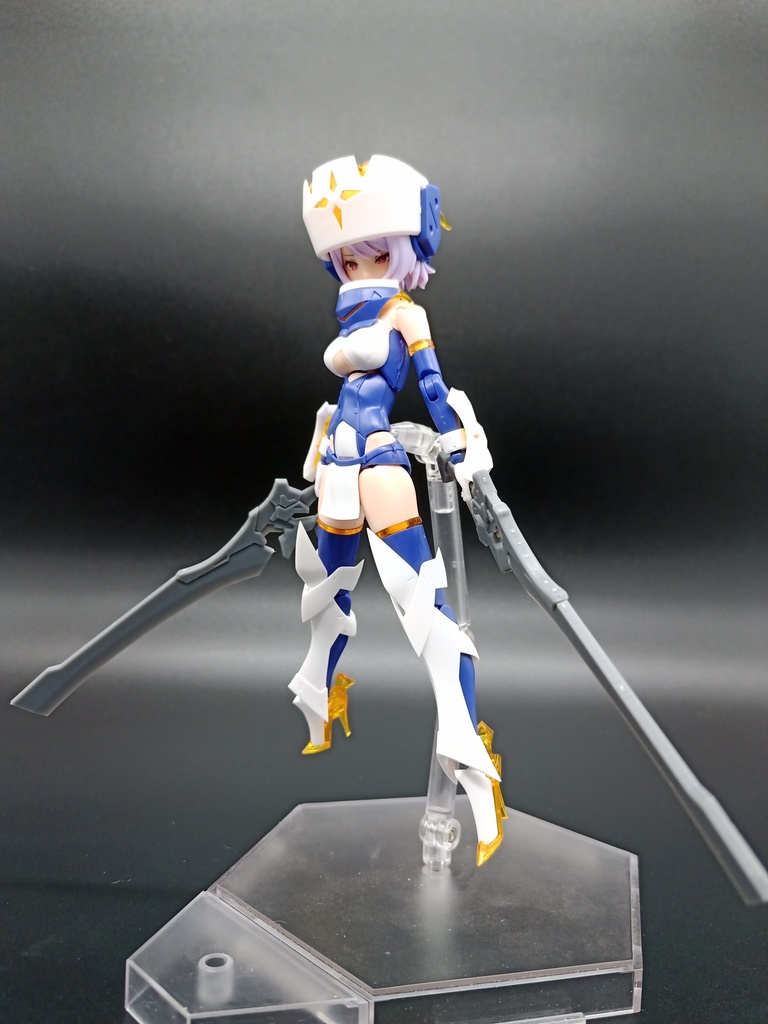 No.036 メガミデバイス等対応 ツインマチェット 3dプリンター出力品ガレージキット