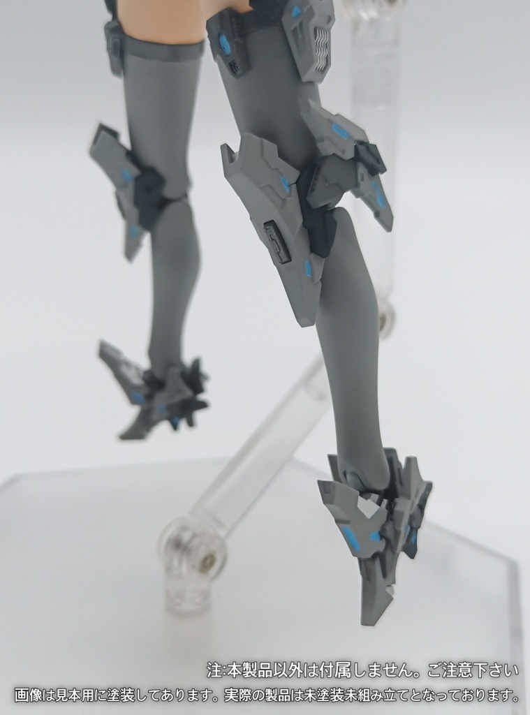 No.044 メガミデバイス等対応 試作型脚部アーマー 3dプリンター出力品ガレージキット