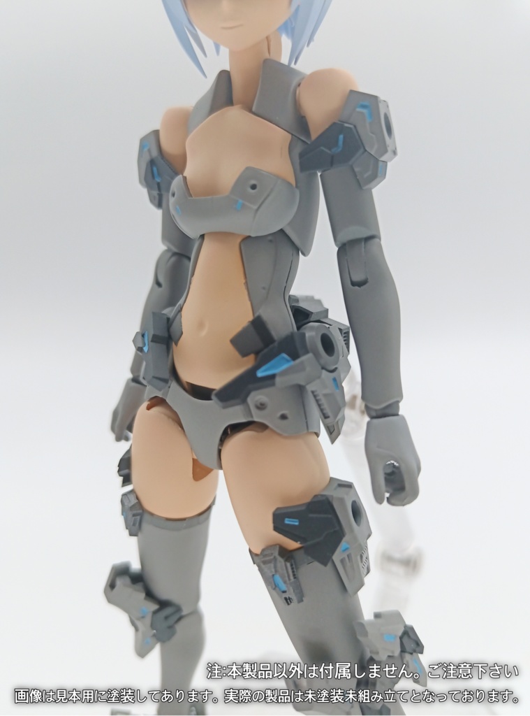 No.045 メガミデバイス等対応 試作型拡張アーマー 3dプリンター出力品ガレージキット