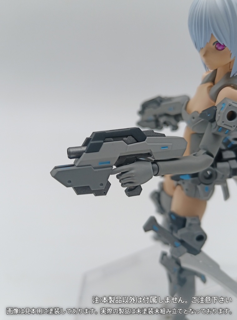 No.046 メガミデバイス等対応 試作型ハンドガン 3dプリンター出力品ガレージキット