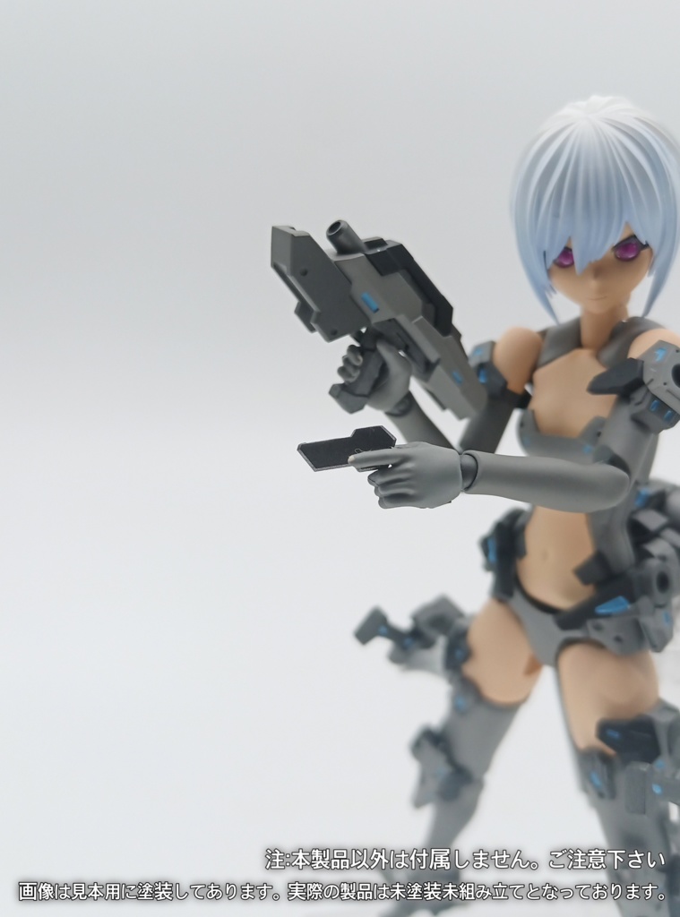 No.046 メガミデバイス等対応 試作型ハンドガン 3dプリンター出力品ガレージキット