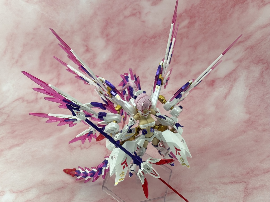 No.051 メガミデバイス朱羅 九尾改造キット 3dプリンター出力品ガレージキット