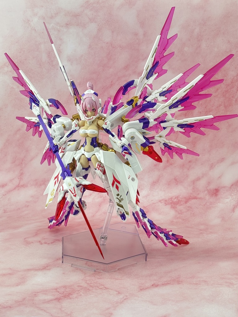 No.051 メガミデバイス朱羅 九尾改造キット 3dプリンター出力品ガレージキット