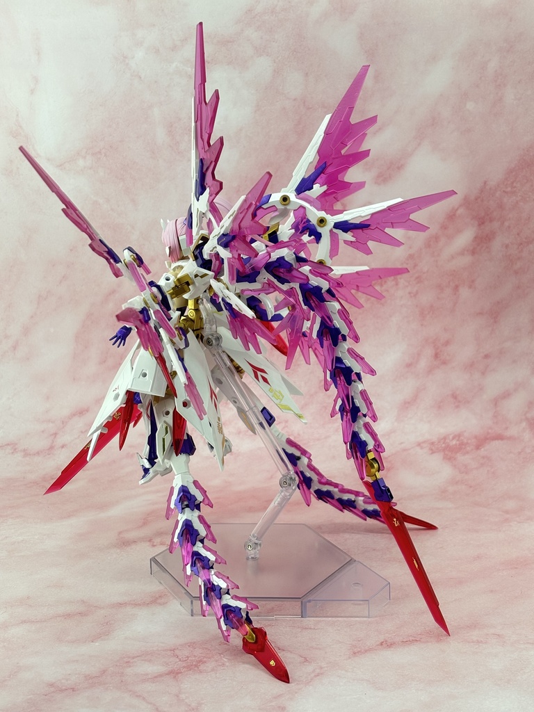 No.051 メガミデバイス朱羅 九尾改造キット 3dプリンター出力品ガレージキット