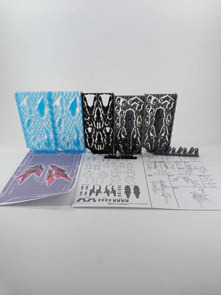 メガミデバイスエクソシストウィドウ改造セット 3dプリンター出力品ガレージキット