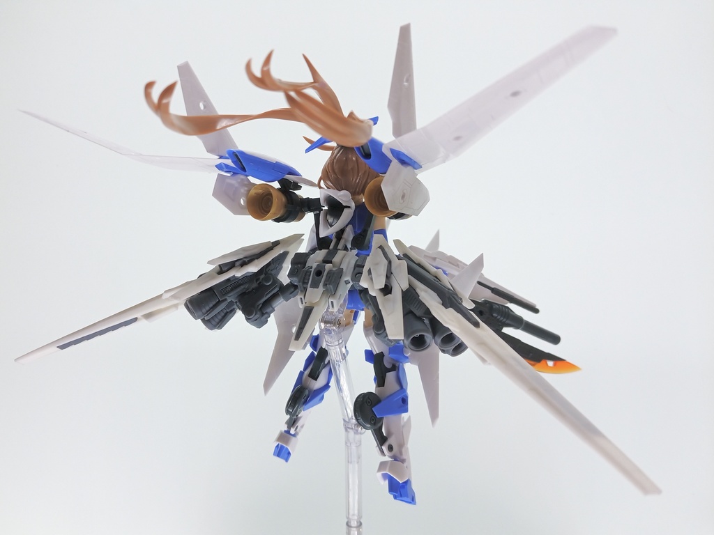 No.058 メガミデバイス対応 強化ブースターユニット 3dプリンター出力品ガレージキット