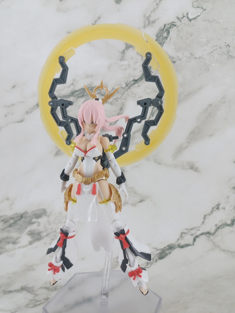 No.062 メガミデバイス アマテラス用背部日輪ユニット 3dプリンター出力品ガレージキット