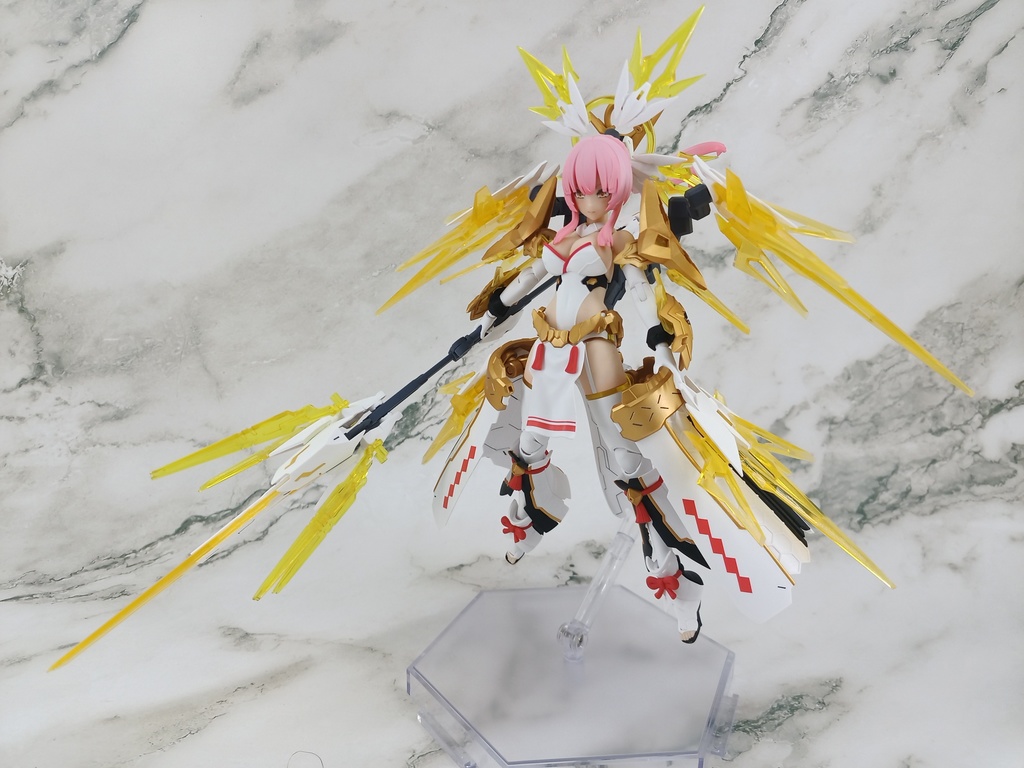 No.064 メガミデバイス アマテラスレガリア改造キット軽装Ver. 3dプリンター出力品ガレージキット