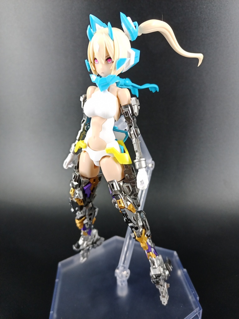 No.067 メガミデバイス 朱羅 忍者 蒼衣改造キット 3dプリンター出力品ガレージキット