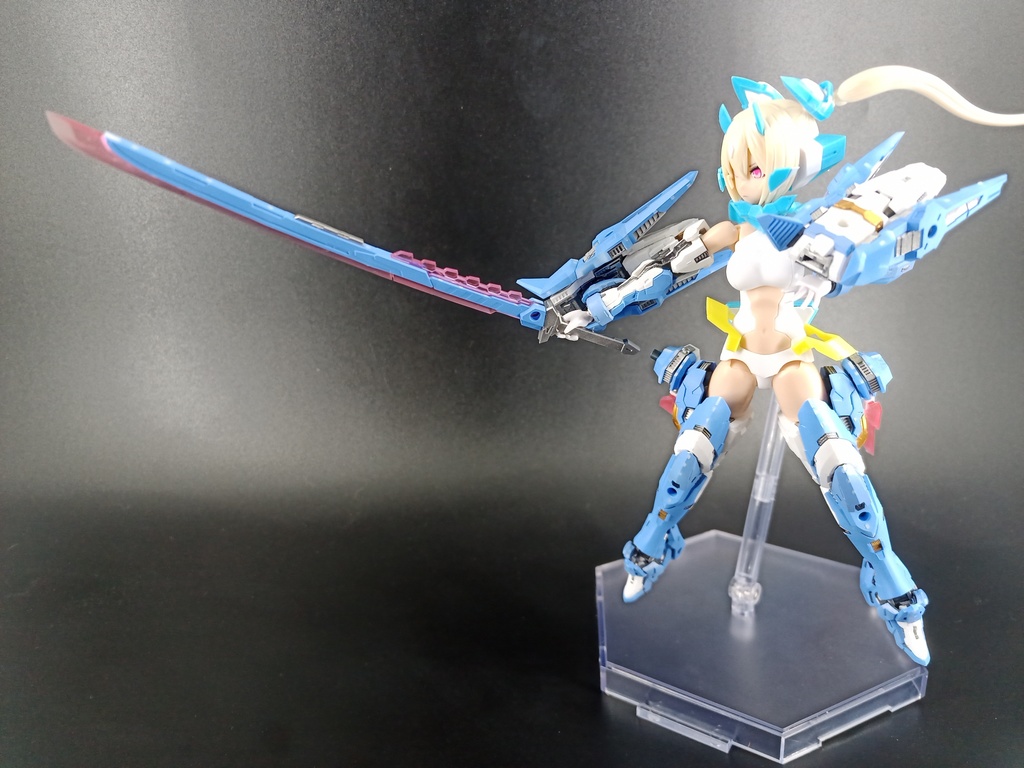 No.067 メガミデバイス 朱羅 忍者 蒼衣改造キット 3dプリンター出力品ガレージキット