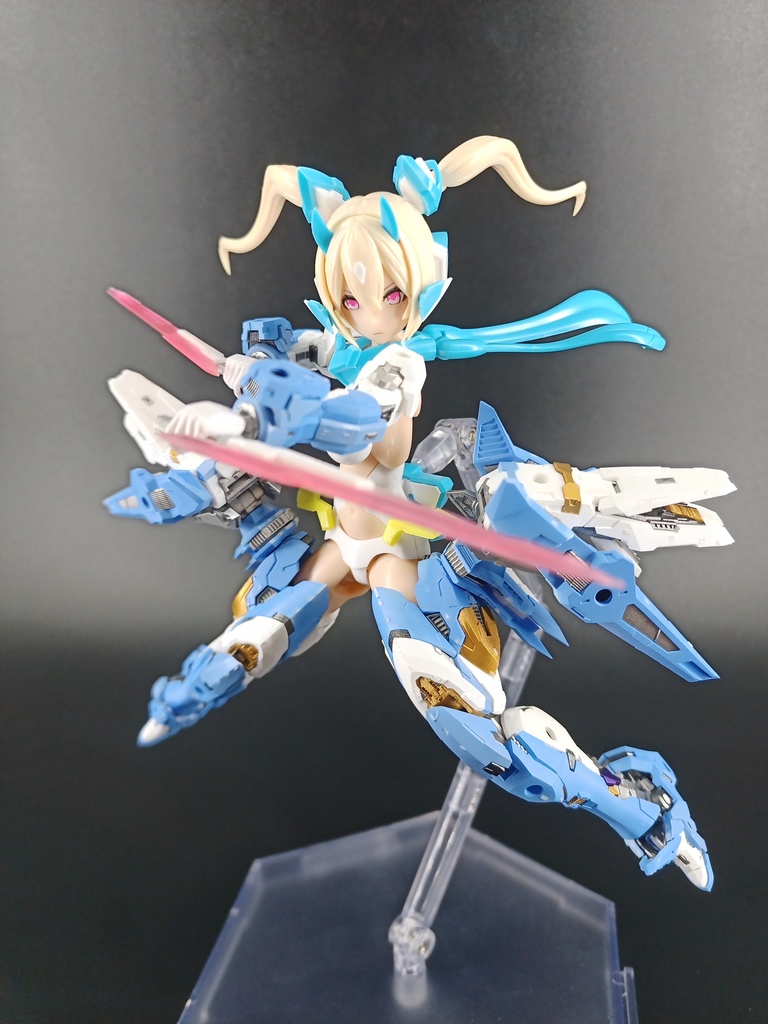 No.067 メガミデバイス 朱羅 忍者 蒼衣改造キット 3dプリンター出力品ガレージキット