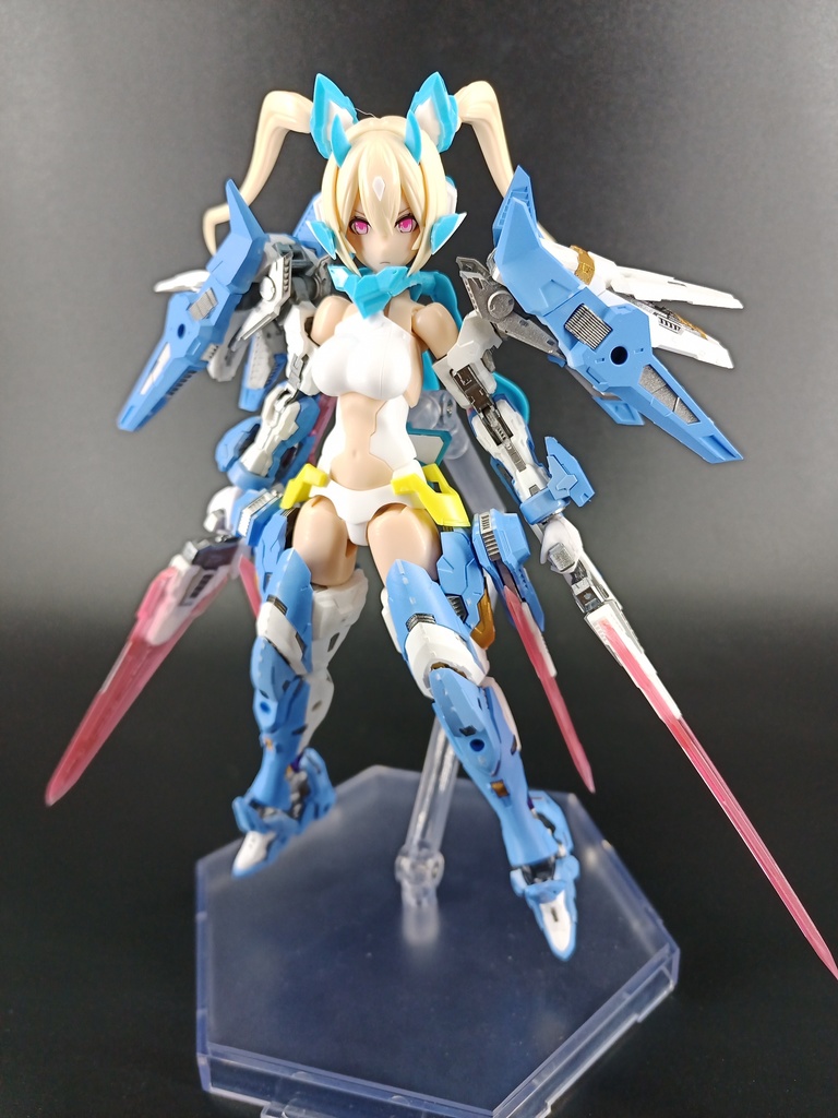 No.067 メガミデバイス 朱羅 忍者 蒼衣改造キット 3dプリンター出力品ガレージキット