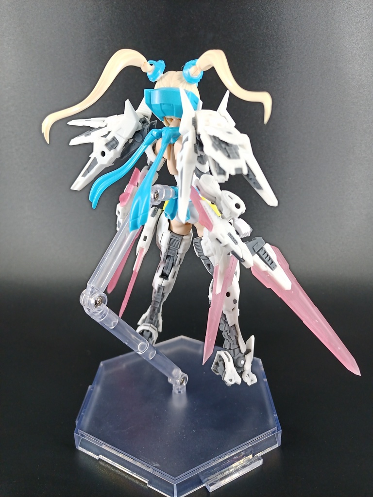 No.067 メガミデバイス 朱羅 忍者 蒼衣改造キット 3dプリンター出力品ガレージキット