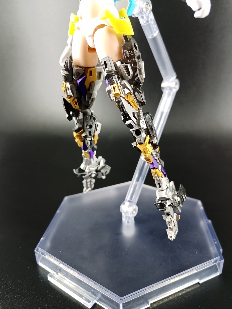 No.067 メガミデバイス 朱羅 忍者 蒼衣改造キット 3dプリンター出力品ガレージキット