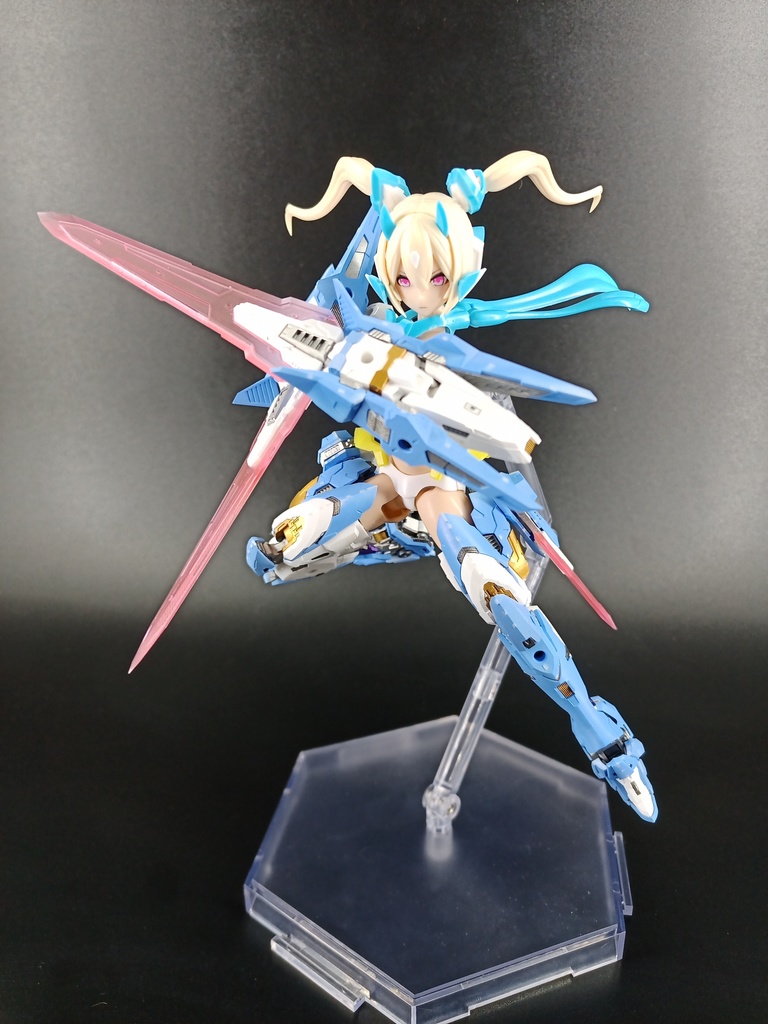 No.067 メガミデバイス 朱羅 忍者 蒼衣改造キット 3dプリンター出力品ガレージキット