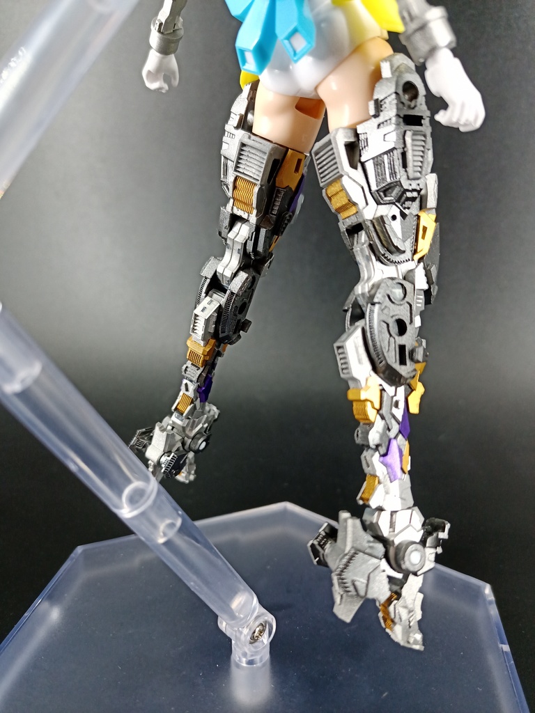 No.067 メガミデバイス 朱羅 忍者 蒼衣改造キット 3dプリンター出力品ガレージキット