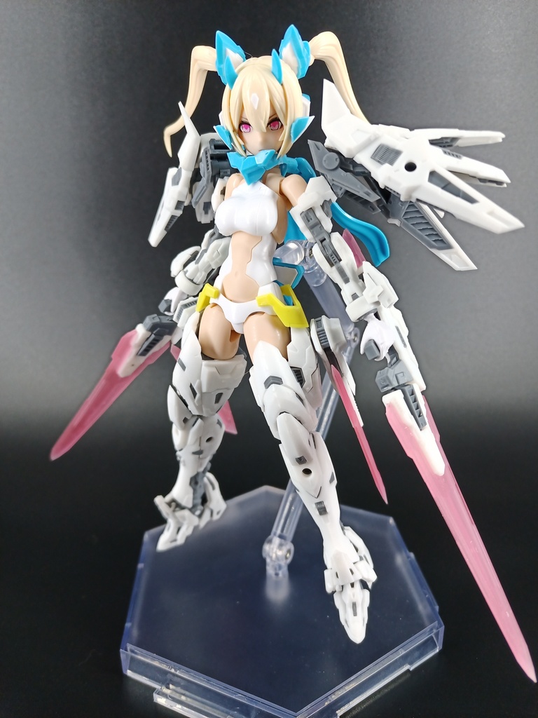 No.067 メガミデバイス 朱羅 忍者 蒼衣改造キット 3dプリンター出力品ガレージキット