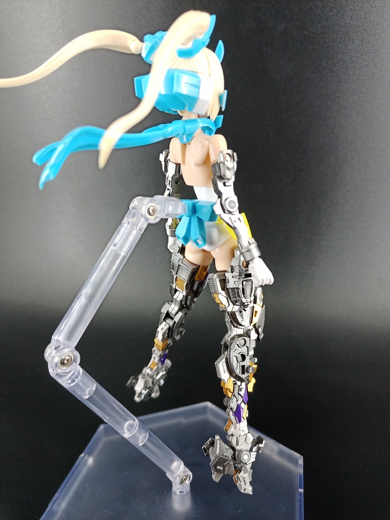 No.067 メガミデバイス 朱羅 忍者 蒼衣改造キット 3dプリンター出力品ガレージキット