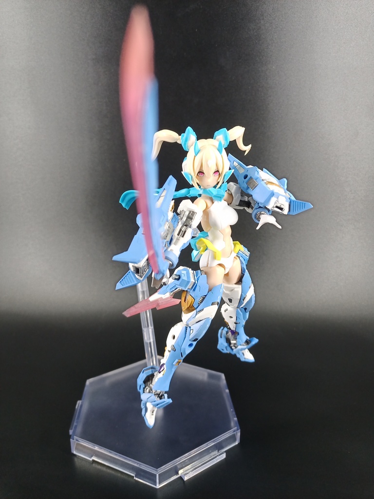 No.067 メガミデバイス 朱羅 忍者 蒼衣改造キット 3dプリンター出力品ガレージキット