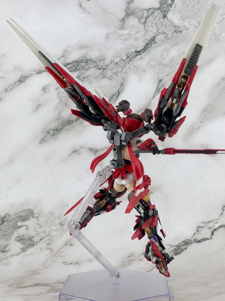 No.068 メガミデバイス 朱羅 忍者 蒼衣改造キット強化パーツ 3dプリンター出力品ガレージキット