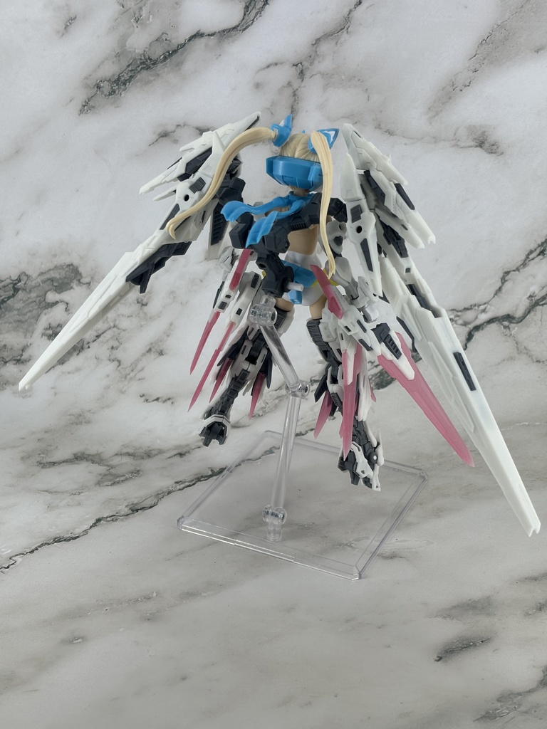 No.068 メガミデバイス 朱羅 忍者 蒼衣改造キット強化パーツ 3dプリンター出力品ガレージキット