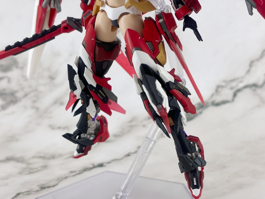 No.068 メガミデバイス 朱羅 忍者 蒼衣改造キット強化パーツ 3dプリンター出力品ガレージキット