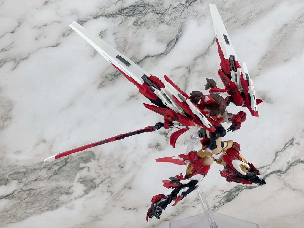 No.068 メガミデバイス 朱羅 忍者 蒼衣改造キット強化パーツ 3dプリンター出力品ガレージキット