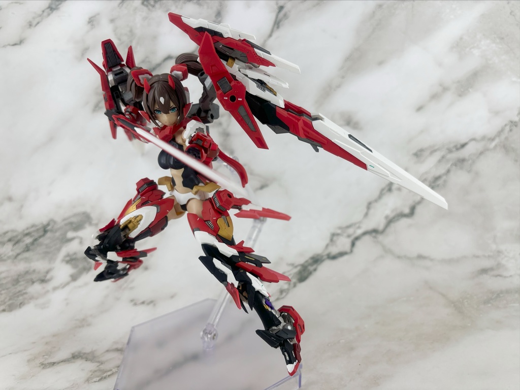 No.068 メガミデバイス 朱羅 忍者 蒼衣改造キット強化パーツ 3dプリンター出力品ガレージキット