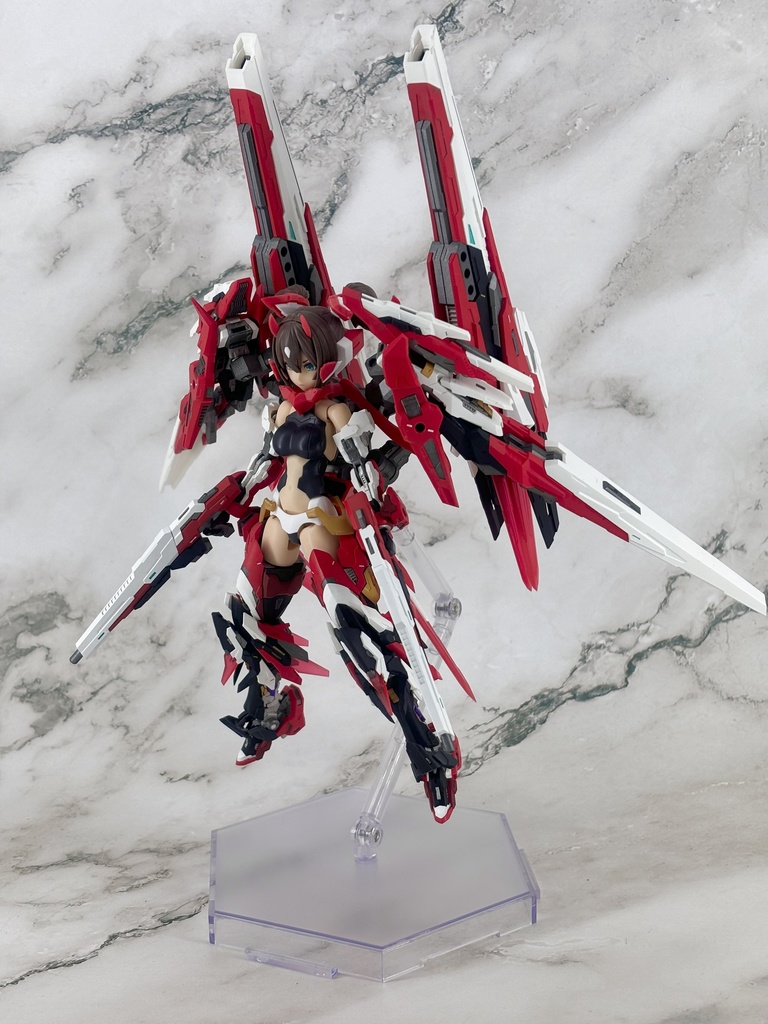 No.069 メガミデバイス 朱羅 忍者 蒼衣用ツインキャノン 3dプリンター出力品ガレージキット