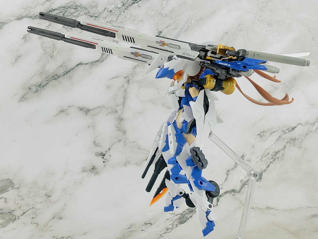 No.005 メガミデバイス等対応 ベーシックブースターオプションパーツB ロングキャノン 3dプリンター出力品ガレージキット