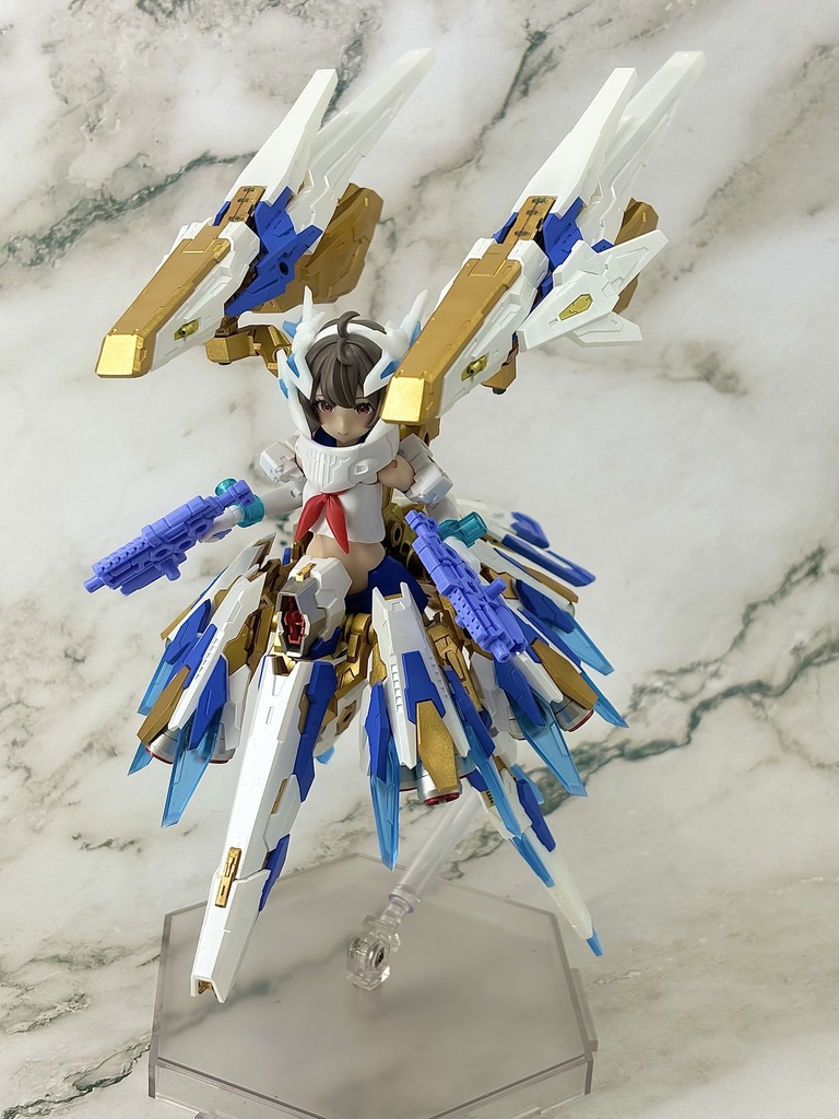 No.073 メガミデバイス等対応 MCWフレームスカートType.Ⅰ 3dプリンター出力品ガレージキット