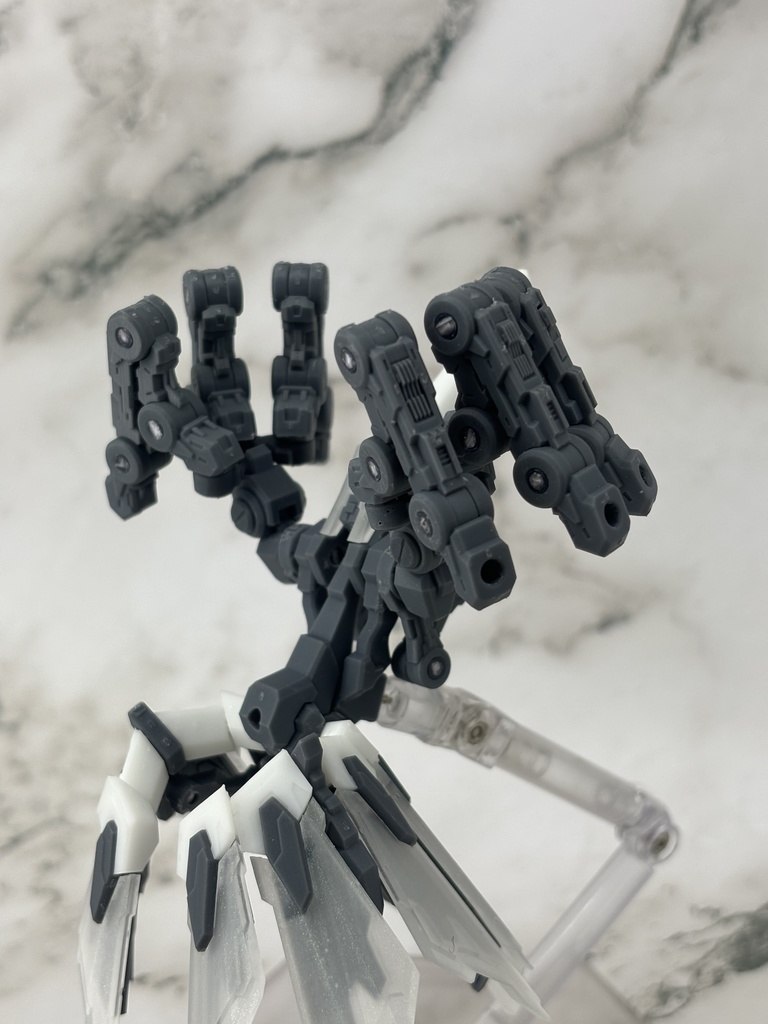 No.079 フレキシブルアームType.Ⅱ 3dプリンター出力品ガレージキット