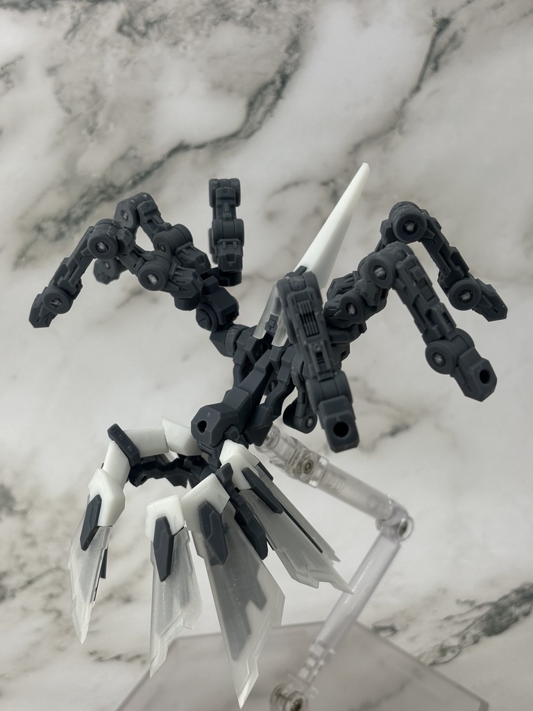 No.079 フレキシブルアームType.Ⅱ 3dプリンター出力品ガレージキット