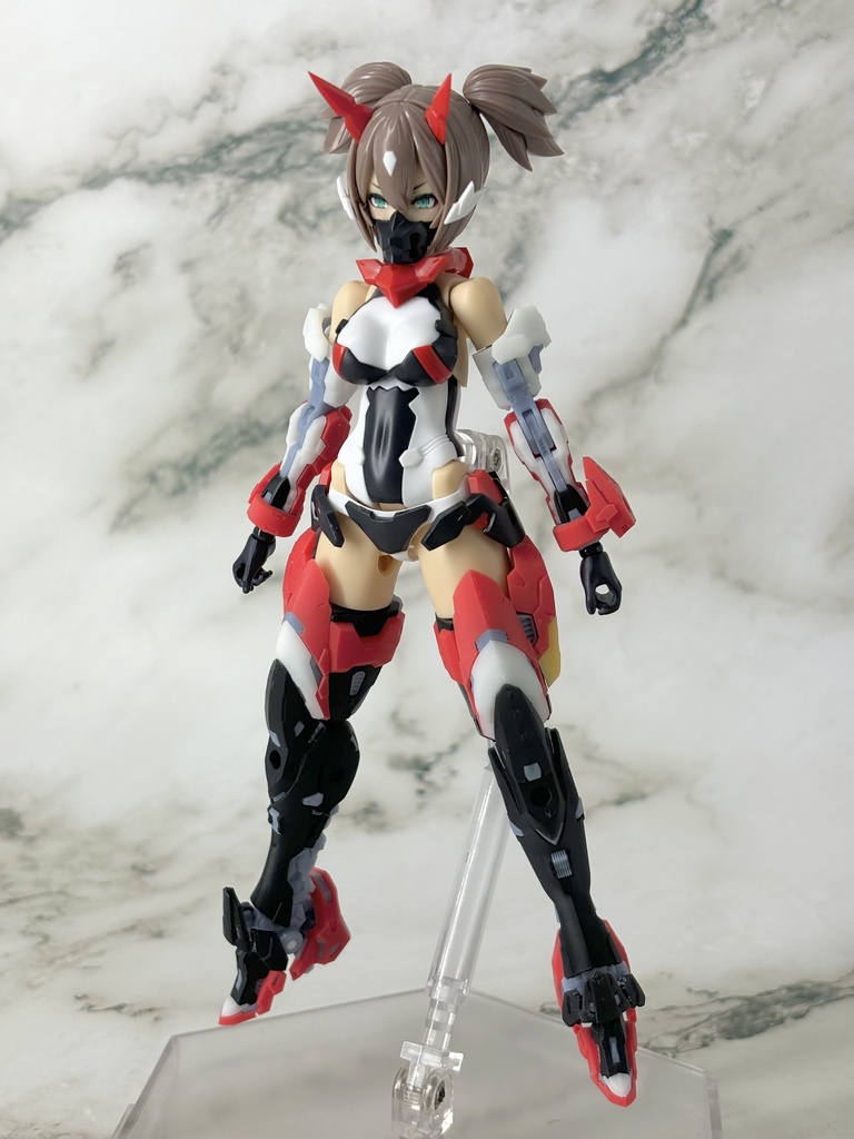 No.088 メガミデバイス朱羅 忍者 枢 改造ボディ 3dプリンター出力品ガレージキット